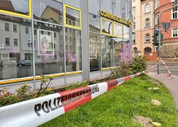 Mehrere Anschlaege Auf Bankfilialen In Jena 000012